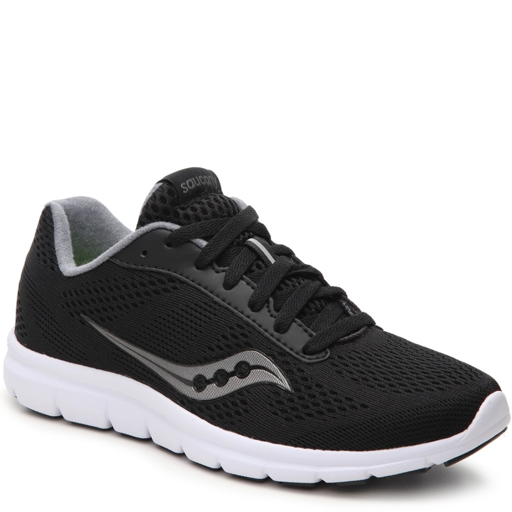 Never Worn Saucony Grid Ideal Black Sneaker 8.5